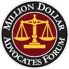 Million Dollars Advocate Forum Badge